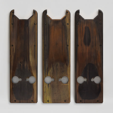 Skid Plank Triptych Wall Art